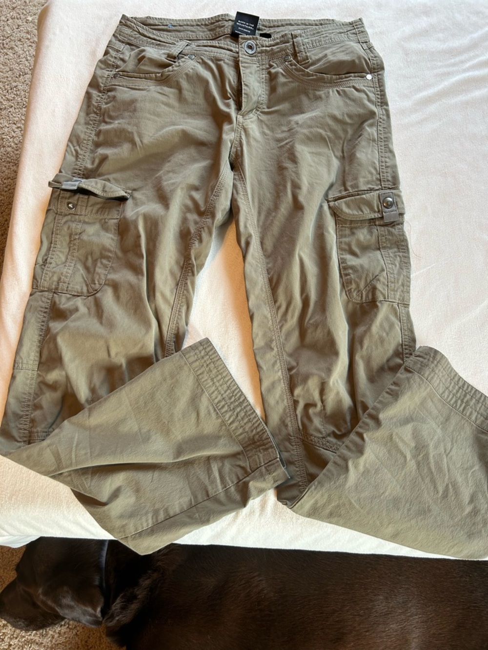 Kuhl Splash Rollup Cargo Pants - Quick Dry Sz 6 - Picture 2 of 7